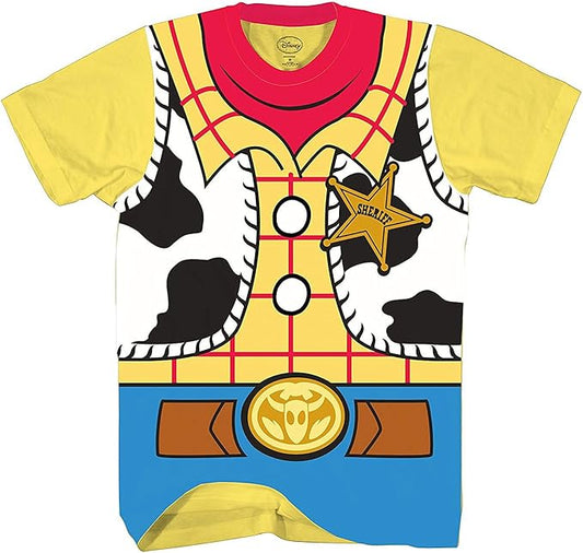 Toy Story Buzz Lightyear Astronaut Costume Adult T-Shirt