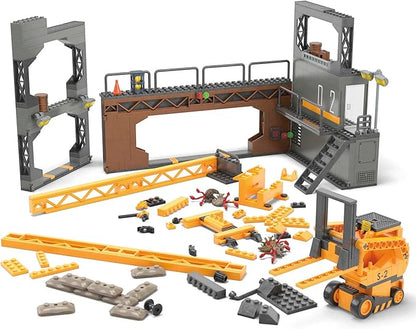 MEGA Halo Infinite Building Toys Set, Floodgate Firefight with 634 Pieces, 4 Micro Action Figures, Poseable Articulation, Accessories, Kids or Adult (Amazon Exclusive)