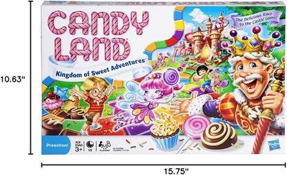 Hasbro Gaming Candy Land Kingdom of Sweet Adventures Board Game for Kids, Ages 3 & Up (Amazon Exclusive)