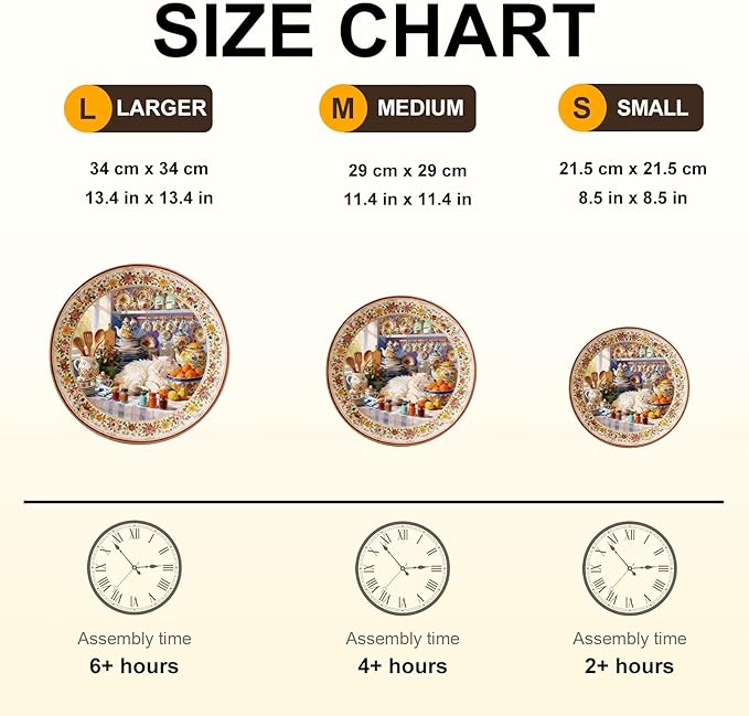 Sunlit Cat Kitchen Puzzles Adults Gifts Wooden 280 Pieces 13.4 * 13.4in