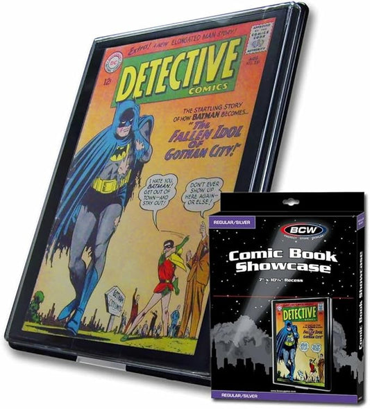 BCW Comic Book Showcase Frame- 3 Pack | Current/Modern Age Comic Book Display Frame | Comic Book Showcase Display Case | Comic Book Holder Picture Frame | Comic Book Frames for Wall