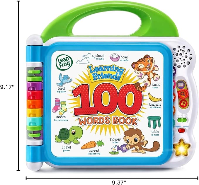 LeapFrog Learning Friends 100 Words Book, Green