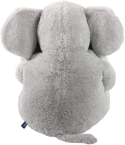 Vermont Teddy Bear Giant Elephant Stuffed Animal – 4 Foot Big Stuffed Elephant Plush from Giant Cuddle Collection Collectible Plushie for All Ages – Finished in The USA