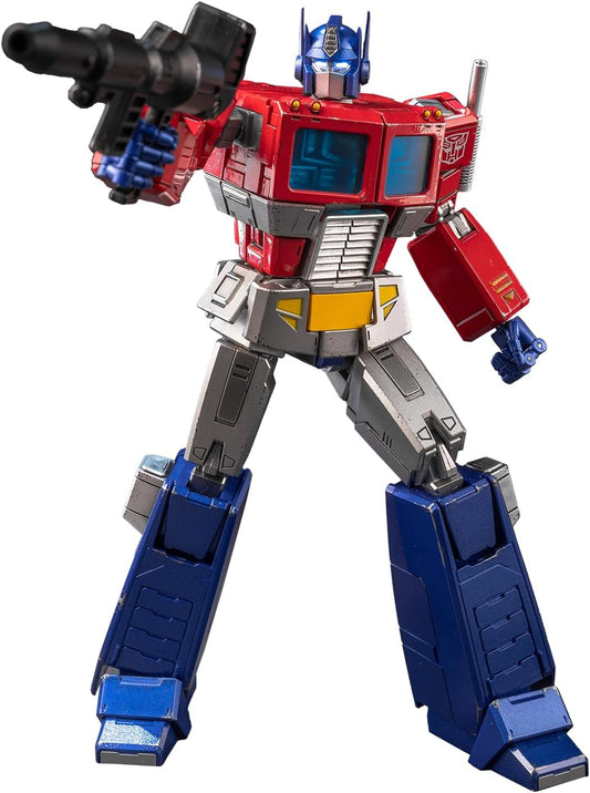 YOLOPARK Transformers Toys Optimus Prime, 7.87 Inch Transformers G1 Optimus Prime with Upgraded Weaponry,Highly Articulated Collectible Transformers Action Figure for Ages 15 and Up,No Converting
