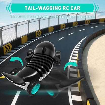 Remote Control Shark, RC Car Toys can Bend, Turn & Slide Like a Mutant Machine, Birthday for Kids 3 4 5 6 7 8 9 10 11 12 Year Old Boys Girls