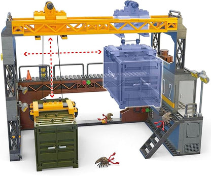 MEGA Halo Infinite Building Toys Set, Floodgate Firefight with 634 Pieces, 4 Micro Action Figures, Poseable Articulation, Accessories, Kids or Adult (Amazon Exclusive)