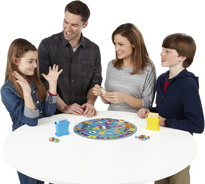 Hasbro Gaming Trivial Pursuit Game: Family Edition Board Game, Family Trivia Games for Adults and Kids, 2+ Players, Ages 8+ (Amazon Exclusive)
