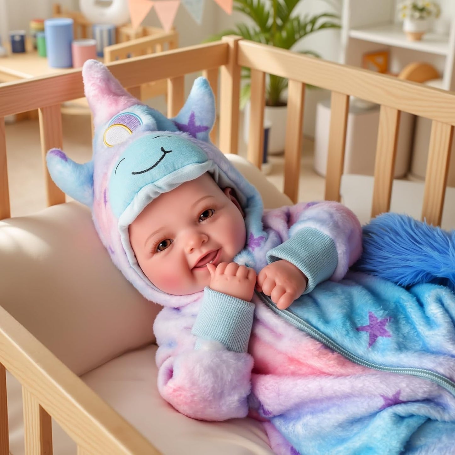 BABESIDE Baby Dolls Twins - 17'' Cute Soft Body Realistic Newborn Twin Dolls Real Life Baby Girl and Boy with Accessories for 3+ Year Old Kids Gifts, Pretend Play, Collection