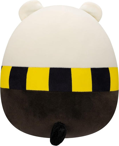 Squishmallows Original Harry Potter 10-Inch Hufflepuff Badger Plush - Medium-Sized Ultrasoft Official Jazwares Plush