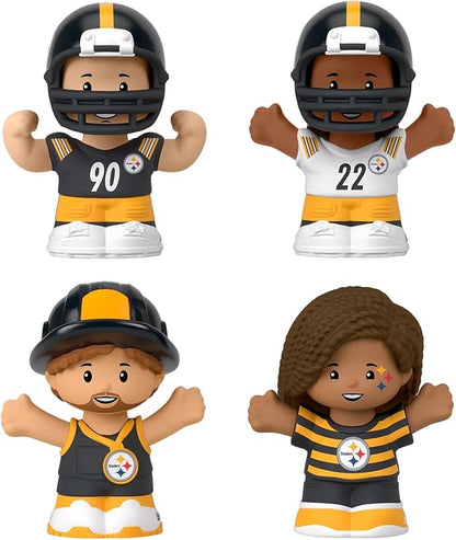 Little People Pittsburgh Steelers NFL Collector Figure Set, OS