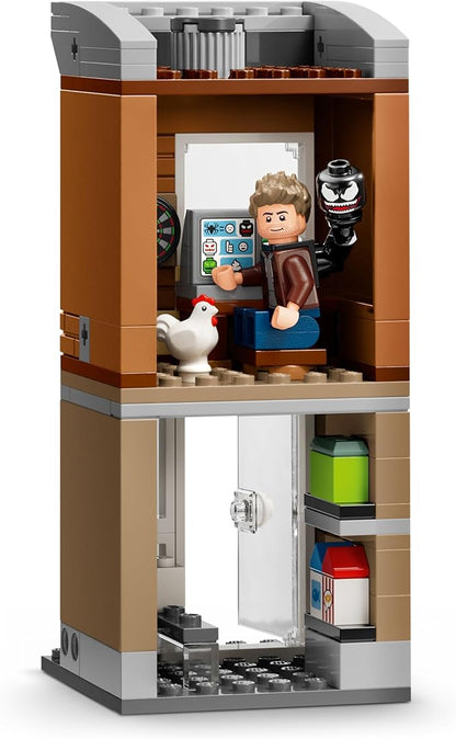 LEGO Marvel Spider-Man vs. Oscorp Building Toy - Pretend Play Set W/8 Toy Minifigures for Boys & Girls, Ages 10+ - Super Hero Building Blocks for Preteens Idea for Birthdays - 76324