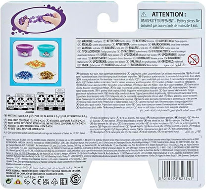 Play-Doh Slime Feathery Fluff Scented Whimsical Unicorn Pinata Toy for Kids 4 Years and Up with 4 Mix-ins and 2 Cans of Compound, Non-Toxic