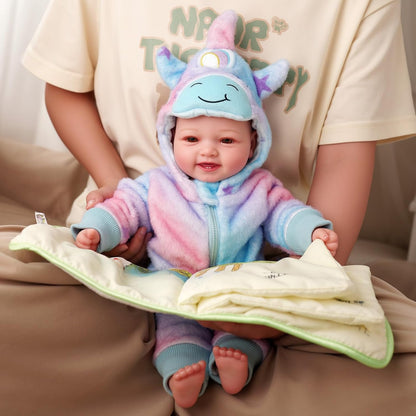 BABESIDE Baby Dolls, 17inch Large Realistic Cute Soft Body Baby Doll Real Life Baby Dolls with Accessories for 3+ Year Old Girls Gifts, Pretend Play, Collection