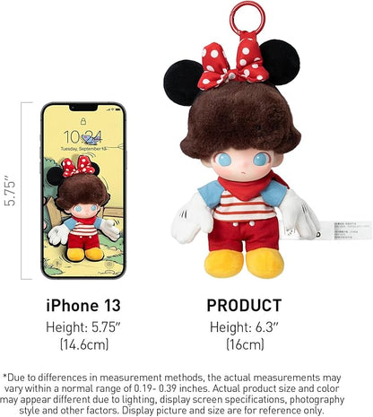 POP MART DIMOO WORLD × DISNEY Series-Vinyl Plush Keychain Blind Box, Random Design Action Figures
