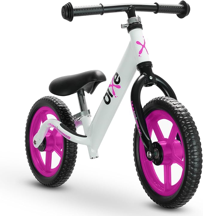 Aluminum Balance Bike for Kids and Toddlers - Lightweight 4LBS - Toddler Bike - No Pedal Training Bicycle - Bikes for 18 Months to 6 Year Old - for 2 3 4 5 Years Old - Pink