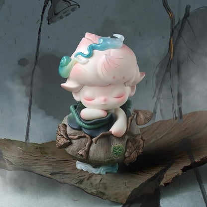 POP MART DIMOO Stories in The Cup Series Figures, Blind Box Figures, Random Design Action Figures Collectible Toys Home Decorations, Holiday Birthday Gifts, Single Box