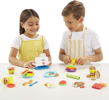 Play-Doh PLAYDOH E0039EU4 Kitchen Toaster Creations, Multicolor