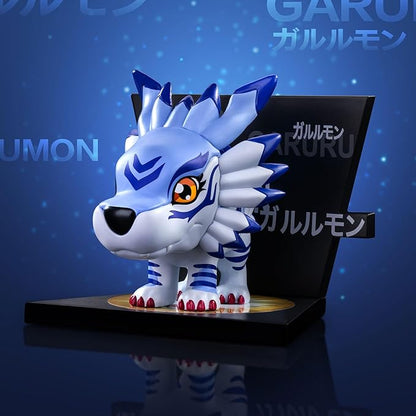 POP MART Digimon Adventure Fridge Magnet Series Blind Box Figures, Random Design Action Figures Collectible Toys Home Decorations, Holiday Birthday Gifts for Girls and Boys, Whole Set