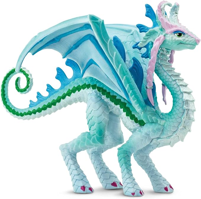 Safari Ltd. Princess Dragon Figurine - Detailed Enchanting 5.5" Model Figure - Fun Fantasy Play Toy for Boys, Girls & Kids Ages 4+
