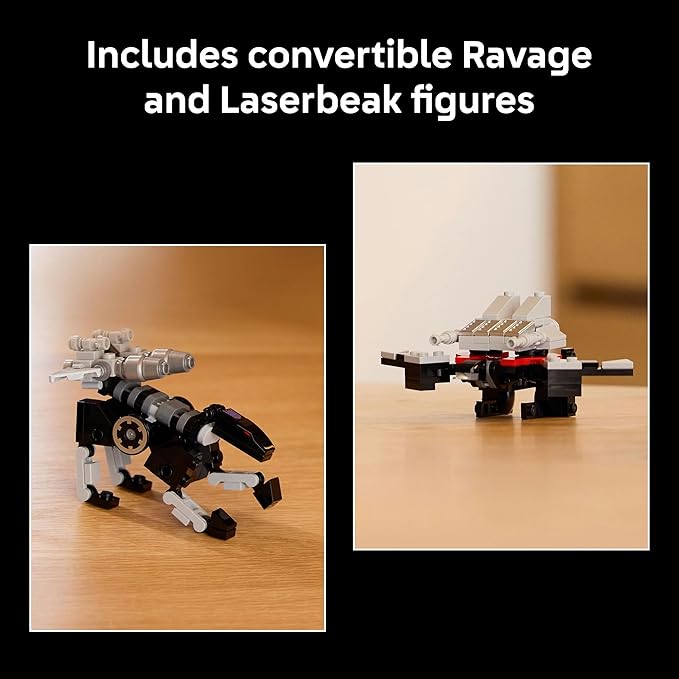 Lego 10358 Icon Transformers: Sound Wave Toy, Toy, Birthday Gift, Blocks, Men's, Women's, Vehicles, Cars, Mini-Cars, Games, Interior Decoration, Fashionable