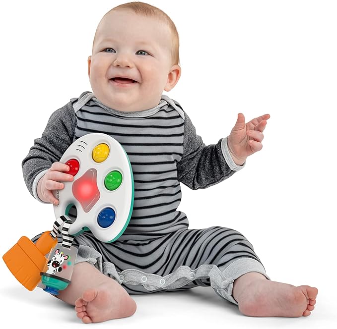 Baby Einstein Color Palette Popper Sensory Fidget Toy, for Infants Ages 6 Months and Up
