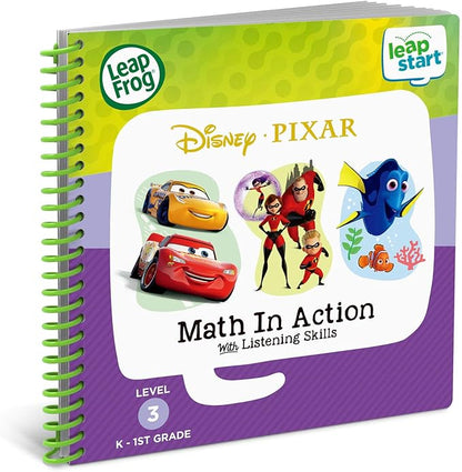 LeapFrog LeapStart 3D Disney Pixar Pals Math Book