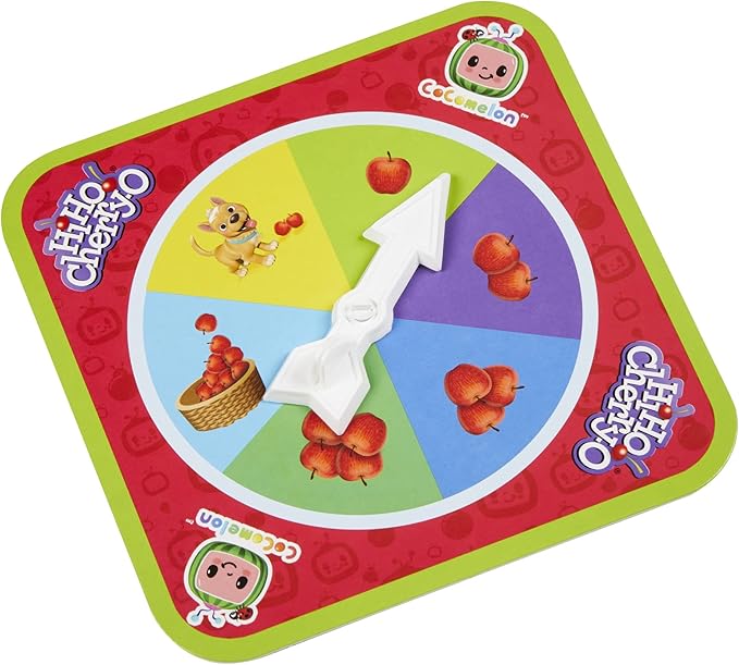 Hasbro Gaming Hi Ho Cherry-O: CoComelon Edition Board Game, Counting, Numbers, and Matching Game for Preschoolers, 2-3 Players, Ages 3+ (Amazon Exclusive)