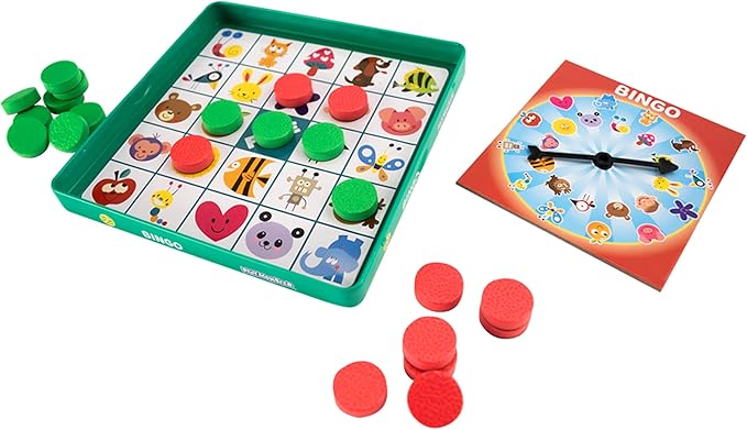 PlayMonster Take N Play Anywhere Bingo - Magnetic Pieces in Magnetic Travel Friendly Tin for Fun on the Go- For Ages 4+