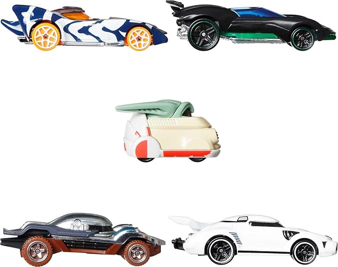 Hot Wheels Star Wars The Mandalorian Character Car 5-Pack