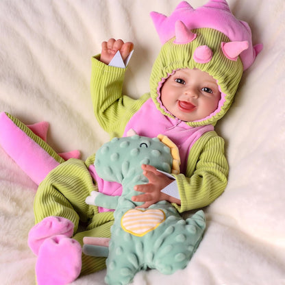 BABESIDE Baby Dolls, 17inch Large Realistic Cute Soft Body Baby Doll Real Life Baby Dolls with Accessories for 3+ Year Old Girls Gifts, Pretend Play, Collection