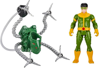 Marvel Spider-Man Aqua Web Warriors 4-Inch Doc Ock Action Figure with Refillable Water Gear Accessory, Action Figures for Boys and Girls 4 and Up