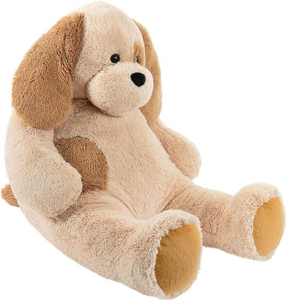 Vermont Teddy Bear Dog Stuffed Animal - 4 Foot Big Puppy Stuffed Animal from Giant Cuddle Collection - Adorable & Collectible Stuffed Dog Plush for Kids & Adults - Crafted in The USA