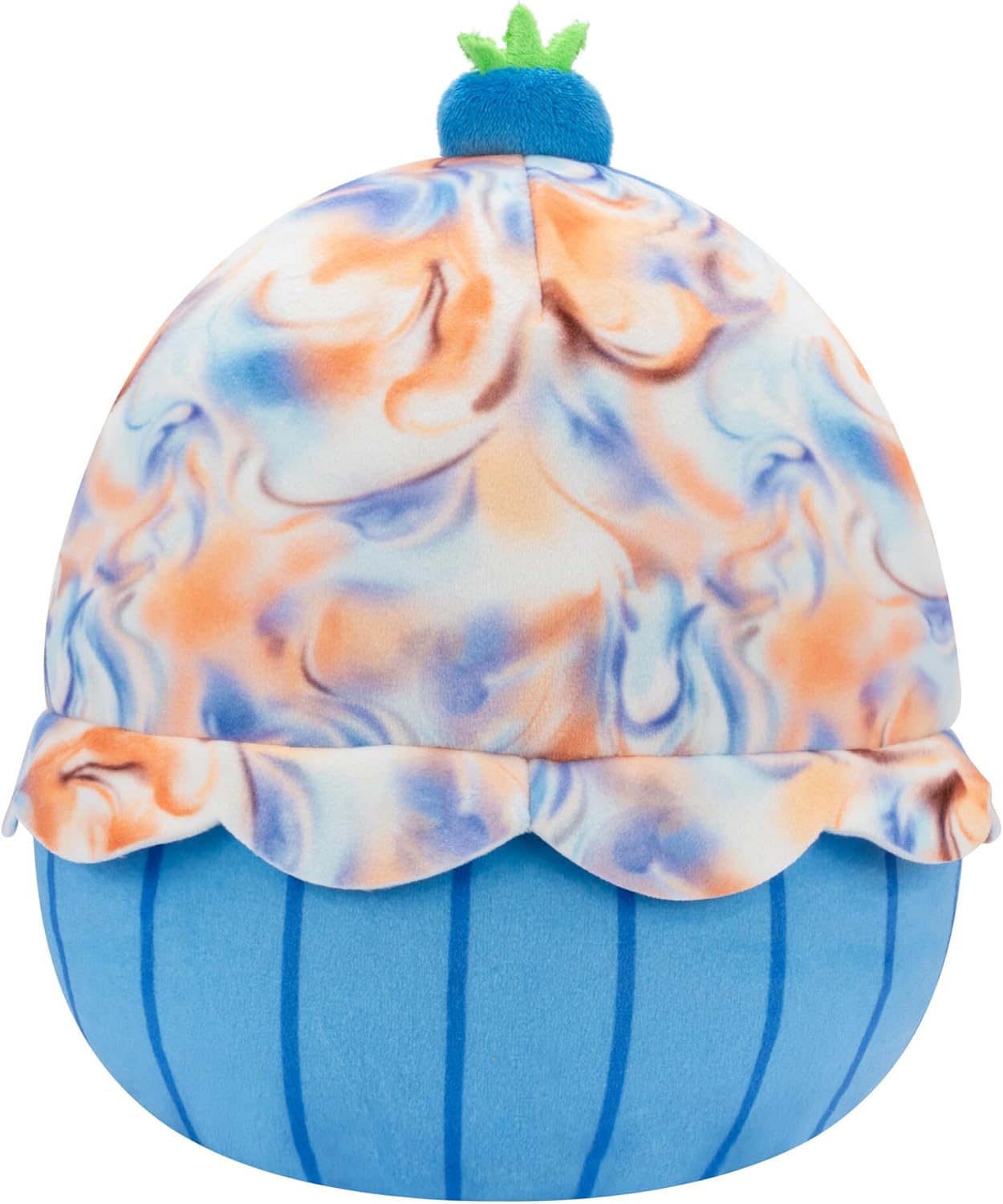 Squishmallows Original 8-Inch Maudi Marbled Blueberry Cupcake with Blue Wrapper - Official Jazwares Plush