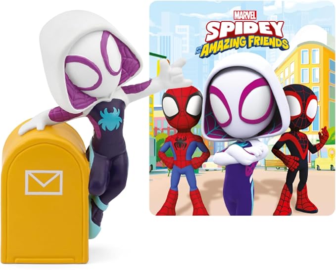 Tonies Ghost-Spider Audio Toy Character from Marvel's Spidey and His Amazing Friends