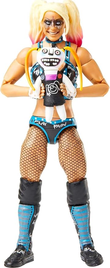 Mattel WWE Elite Collection Action Figure & Accessories, Series #97 Alexa Bliss 6-inch Collectible with 25 Articulation Points & Swappable Hands