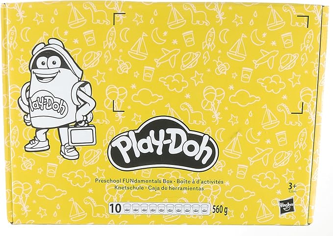 PLAY-DOH E2544F02 Preschool Fundamentals Box Craft Set