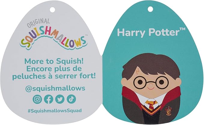 Squishmallows Original 10-Inch Harry Potter Plush - Medium-Sized Ultrasoft Official Jazwares Plush