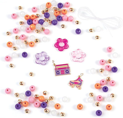 Make It Real Color Reveal DIY Bracelets Kit - Transforming Beads Craft Set for Kids
