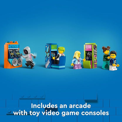 LEGO City Robot World Roller Coaster Building Set - Kids Engineering Toy with Posable Mech Suit for Boys & Girls, Ages 8+ - Gift Ideas for Birthdays - 60421