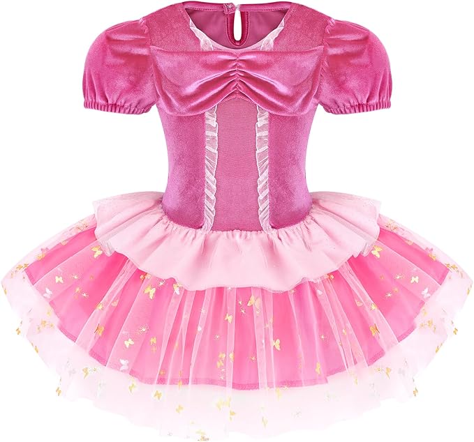 Meland Baby Princess Costume - Baby Girl Halloween Costumes for Infant Girls 6 Month-3T, Princess Dress for Toddler Dress Up