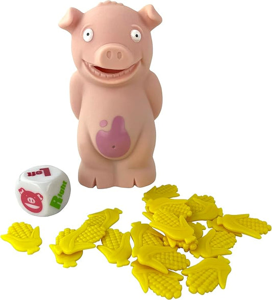 PlayMonster Stinky Pig Game — Fast, Musical Active Kids Game with Funny Sounds, Roll The Dice and Pass Him Fast Before He Toots — for Kids Ages 6 and Up