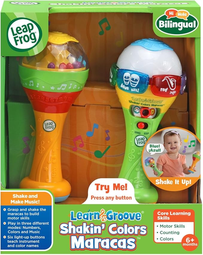 LeapFrog Learn and Groove Shakin' Colors Maracas