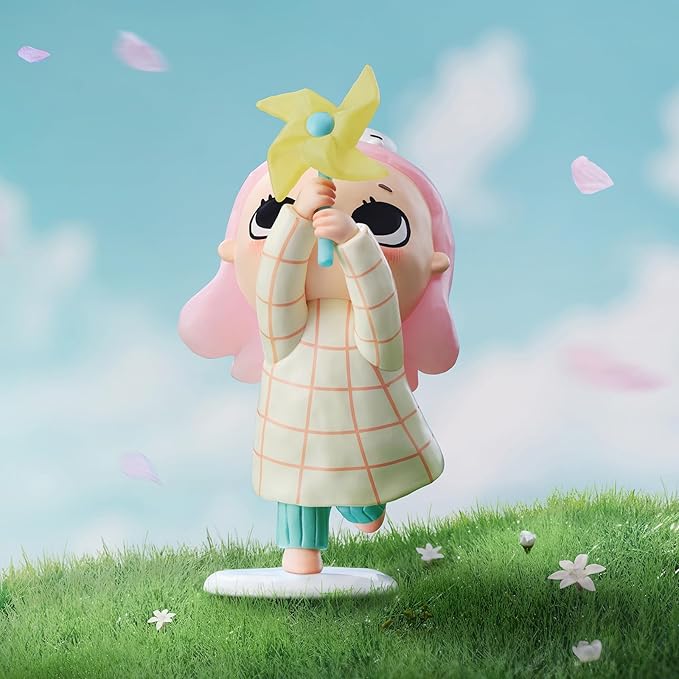 POP MART Nyota Growing up by Your Way Series Figures, 12PCs Blind Box Figures, Random Design Action Figures Collectible Toys Home Decorations, Holiday Birthday Gifts, Whole Set