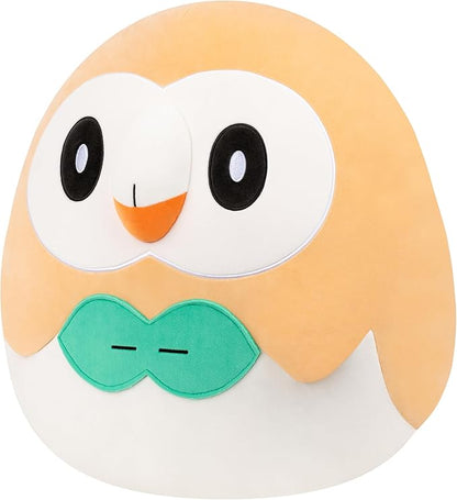 Squishmallows Original 20in Rowlet Pokémon Plush - Ultrasoft Official Jazwares Plush (Jumbo)