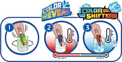 Hot Wheels Toy Car, 1:64 Scale Color Shifters Vehicle with Repeat Color Change in ICY Cold or Very Warm Water (Styles May Vary)