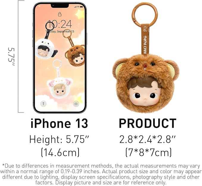 POP MART HACIPUPU The Constellation Series-Vinyl Plush Blind Box, HACIPUPU Blind Box Figures, Random Design Action Figures Collectible Toys Home Decorations, Holiday Birthday Gifts,Single Box