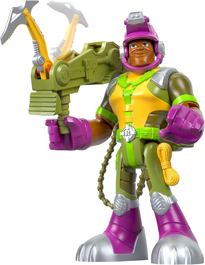 Fisher-Price Rescue Heroes Rocky Canyon, 6-Inch Figure with Accessories