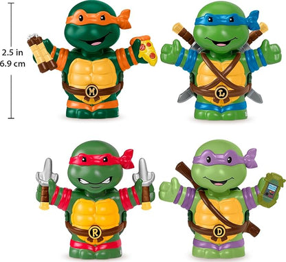Little People Collector Teenage Mutant Ninja Turtles Special Edition Set, 4 Figures