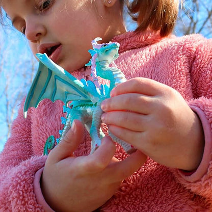 Safari Ltd. Princess Dragon Figurine - Detailed Enchanting 5.5" Model Figure - Fun Fantasy Play Toy for Boys, Girls & Kids Ages 4+