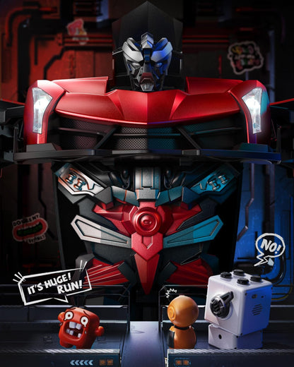 V992 Transform Remote Control Car,Transform Robot RC Cars,1:14 Scale,2-in-1 Robot Toy Car with Sound & Light,Gesture Sensing,Automatic Deformation,Great Gifts Toys for Boys and Girls 4-6 (Red)